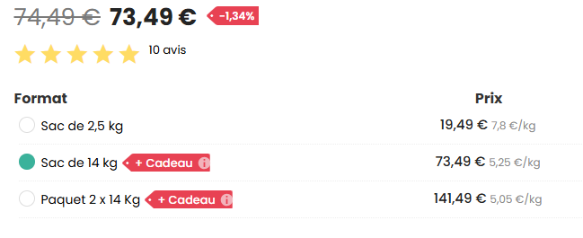 cadeaux