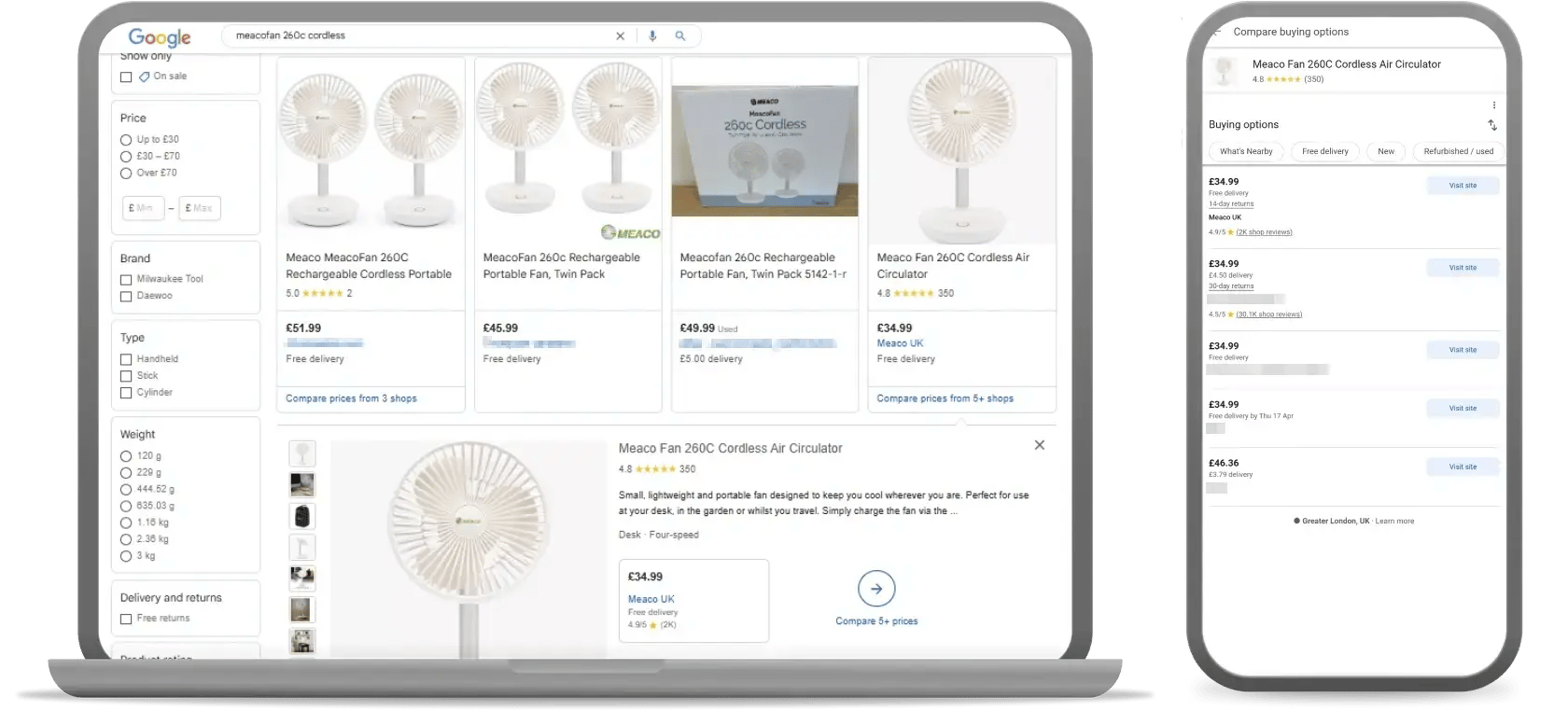 example-google-shopping-free-listing-stars